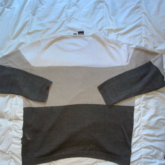 Strellson, sweater, very cool, cotton and linen blend size XL pit to pit 24” - Picture 2 of 9